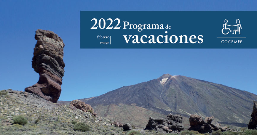 Vacaciones 2022 COCEMFE Tenerfie
